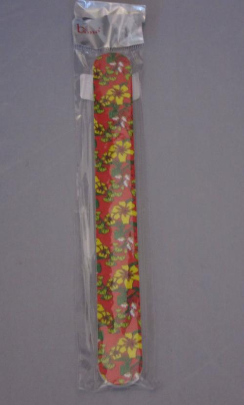 Papírový pilník - varianta 1 - s květinami
