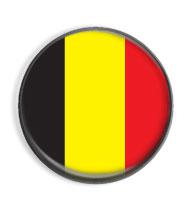 Belgie - button