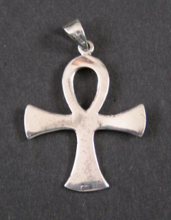 Anch - nilský kříž - stříbrný přívěsek