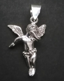 Anděl - stříbrný přívěsek