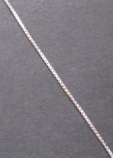 60cm dlouhý řetízek ze stříbra - varianta 2