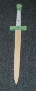 Meč 50cm - zelený