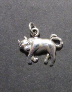 Puma / divoká kočka - přívěsek ze stříbra