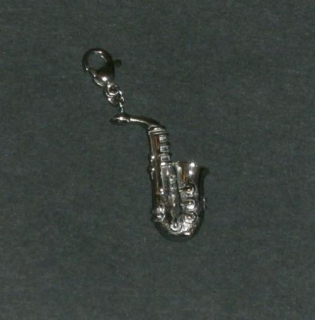 Přívěsek z oceli - Saxofon
