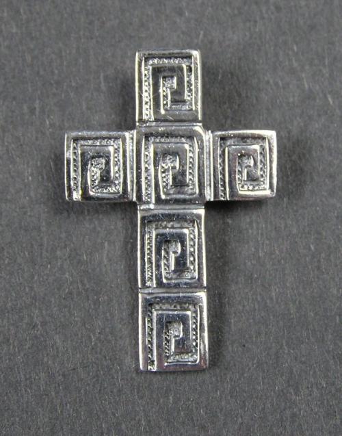 Křížek - stříbrný přívěšek