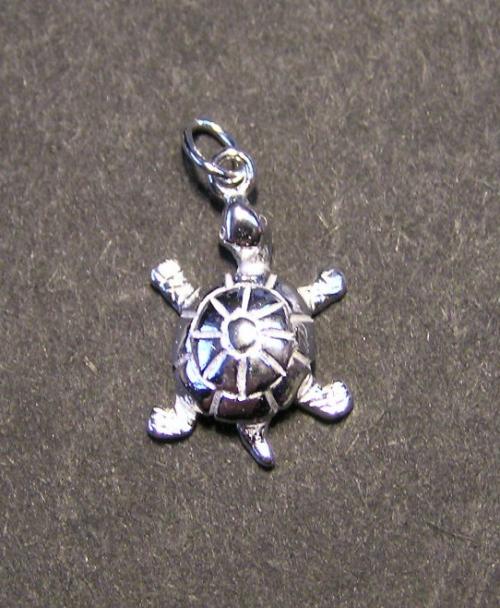 Želvička - stříbrný přívěsek
