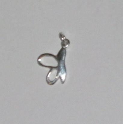 Motýlek - přívěsek ze stříbra