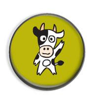Kráva - varianta 8 - button